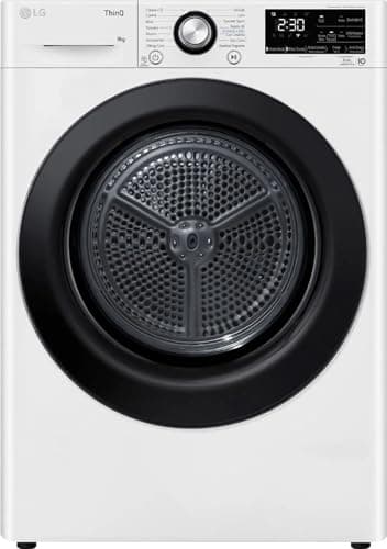 LG RH90V9AVBN Tumble Dryer with Heat Pump 9 kg Inverter WiFi Energy Class A+++