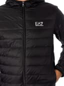 EA7 Emporio Armani Giubbotto Piumino Uomo Down Jacket 8NPB24PNGPZ 8058997870726 - Nero Nero Argento 1200 - 5