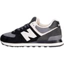 New Balance 574 Sneaker Trainer Schuhe (Black/Grey, EU Schuhgrößensystem, Erwachsene, Numerisch, M, 43) - 2