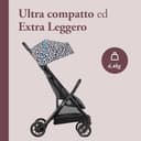 Inglesina Passeggino leggero Quid 2, Nero (Polka Dots Black), fino a 22kg, Compatto, Ottimo per Aereo - 3
