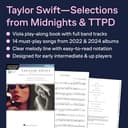 Taylor Swift - Selections from Midnights &: The Tortured Poets Department Viola Play-Along Book with Online Audio - 3