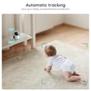 Boifun Wifi Baby Monitor, Phone App & 4.3'' Screen Control, No-glow Night Vision, Sound Motion Smart Detection, 360° Camera, Smartphone, PTZ,Auto-tracking,17-H Battery Life,Humidity Temperature Detect - 4