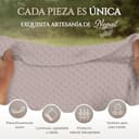 yanopurna Coperta in Cashmere - Coperta per divano intrecciata a Mano in 100% Lana di Cashmere - 135 x 270 cm Coperta morbida e accogliente per divano e sedia - Prodotta in Nepal (Gris Marrón) - 4