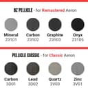 Engineered Now Poggiatesta per sedia classica Herman Miller Aeron (onice, H4 per rimasterizzato) - 7