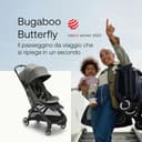 Bugaboo Butterfly Passeggino da Viaggio Ultracompatto, Piccolo e Leggero, Si Chiude in 1 Secondo, Passeggino da Città Ergonomico e Spazioso, da Neonato a Bambino, Guida Comoda, Forest Green - 2