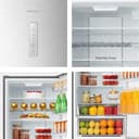 Hisense RB440N4CCB - Frigorífico Combi, Eficiente Clase B, Capacidad 336 L, Multi-air Flow, Micro Vents Cooling, Congelamiento Rápido, Total No Frost, Puerta Reversible, Color Inox - 5