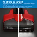 Bosch Unlimited 7 BCS71PETGB ProAnimal MultiUse Lightweight Cordless Vacuum Cleaner with Flex Tube and Pet Accessories, 1 Battery, 40 minutes runtime - Tornado Red - 8
