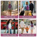 AOTIAN Nylon Lightweight Sturdy Little Casual Backpack 7 L Purple - 6