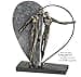 Casablanca - Sculpture Heart Palpitations - Poly/Metal - Grey - (H x W x D) 31 x 8 x 10 cm - 2