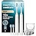 Philips Sonicare DiamondClean 9000 spazzolino elettrico, confezione doppia, spazzolino sonico con app, sensore di pressione, 4 modalità di pulizia, 3 livelli di intensità, bianco, modello HX9914/62 - 1