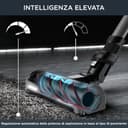 Rowenta X-Force 12.60 Aqua, Aspirapolvere senza fili, Aspira e Lava in una sola Passata, 45 min di Autonomia, Tecnologia Flex, Display di Controllo Digitale, Ultraleggero, Blu, RH98C8 - 3