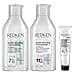 Redken PACK Acidic Bonding Concentrate Shampoo 300ml, Acidic Bonding Concentrate Conditioner 300ml, Redken GIFT WITH PURCHASE Acidic Bonding Concentrate Leave In Treatment 30ml - 1