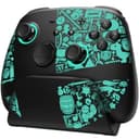 Switch 2 Pro Controller, Switch Controller Wireless with Charging Dock for Switch 2/Lite/OLED, RGB Bluetooth Gamepad with Hall Effect/7 LED Colors/Back Paddles/Dual Shock/Turbo/Motion Control, Black - 1
