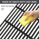 GLARETEX 66095 Cast Iron Cooking Grates, Grill Grates Replacement Parts for Weber Genesis II and II LX 300 Series, Genesis ii E-310 ii E-315 ii E-330 ii E-335 ii S-310 ii S-335 ii SE-335 ii SE-310 - 6