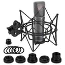 Geekria Supporto antiurto per microfoni Compatible con Neumann U87, TLM193, TLM127, M149, TLM102, TLM103, TLM107, antivibrazione - 1