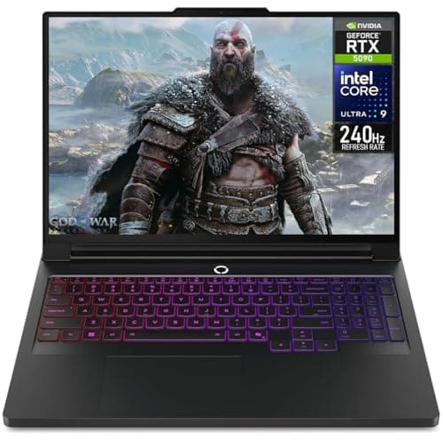 Lenovo Legion Pro 7i 16" WQXGA OLED Glossy 240Hz, Gaming Laptop, Eclipse Black, Intel Core Ultra 9 275HX 2.1GHz; NVIDIA GeForce RTX 5090 24GB GDDR7; 64GB DDR5 RAM; 2X 1TB NVMe SSD, Windows 11 Pro
