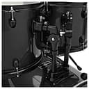 Gear4music BDK-1 Kit de Batería Compacta Completa para Principiantes - Batería Acústica de 5 Piezas, Platillos, Pedal de Bombo, Sillín y Baquetas - Negro - 7