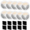 Sdivner 10 Pack Upgraded Filter Units 3.0 for PETKIT EVERSWEET Solo SE/EVERSWEET Solo 2 / EVERSWEET 3 PRO/EVERSWEET 3 PRO UVC Pet Water Fountains, 4 Layer Filtration Removes Impurities from Water - 1