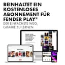 Fender Squier Affinity Strat HSS Pack CFM - mit Frontman 15G Combo Schwarz, Inklusive kostenloser virtueller Kurse auf Fender Play - 5