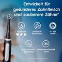 Oral-B iO Series 3 Elektrische Zahnbürste Geschenkset Edition — Electric Toothbrush Inkl. 3 Aufsteckbürsten, 3 Putzmodi für Zahnpflege — Designed by Braun, GUT GETESTET von STIFTUNG WARENTEST, Schwarz - 5