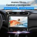 Haudio Autoradio 2 DIN con Apple CarPlay y Android Auto, Pantalla HD de 10.1 Pulgadas, Cámara de Marcha atrás HD, 2+64GB, GPS, Bluetooth, Control Voz, Mirror Link, FM/Am/AUX, para Todos los Vehículos - 3