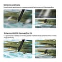 HUION Kamvas Pro 24 Tavoletta Grafica Con Schermo, 4K UHD Full Laminato 23.8 Pollici Disegno Digitale Display 140% sRGB, PW517 Penna, KD100 Wireless Mini Keydial - Compatibilità Windows Android Mac - 4