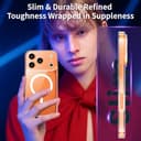 Yohii 3 in 1 Magnetica Cover per iPhone 17 Pro con 2 Pezzi Vetro Temperato [Protezione Fotocamera] Compatibile con Mag-Safe, Custodia Antiurto di Livello Militare, Trasparente - 7