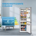 Midea MERB345MGC02 Kühl-/Gefrierkombination/No Frost/185 cm hoch / 59,5 cm breit /70 cm tiefe/171 kWh/Jahr/216 L Kühlteil/ 122 L Gefrierteil/Twin Control/mit Chiller Box, Front Inox - 3