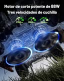 MAMMOTION LUBA 3 AWD 1500 Robot Cortacésped para 1500㎡, LiDAR+Visión AI de Doble Cámara de 360°, Tracción Total para Pendientes del 80%, hasta 15 Zonas de Gestión Multizona, Altura de Corte 25-70mm - 8