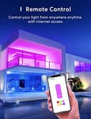 meross Lampadina LED E27 Smart per HomeKit, Lampada WiFi Multicolore Dimmerabile RGBWW Compatibile con Alexa, Google Home e SmartThings, 2700k-6500k, 4 Pezzi - 3