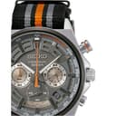 Seiko Herren-Uhr Quarz Edelstahl mit Textilband SSB403P1 - 2