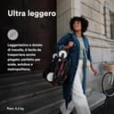 Passeggino Stokke YOYO3 da 6 mesi - Include telaio nero/cuscino seduta Ginger + Capottina - Si ripiega e si apre in un lampo - Leggero e compatto - Compatibile con il bagaglio a mano - 4