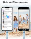 BLANBOK+ Apple MFi-zertifizierter USB Stick für Handy,3-in-1-Flash-Laufwerk für iPhone, iPad, Android & PC, Highspeed USB 3.0 Speicher,Fotos&Daten‑Backup Speicherstick (Blau, 256, GB) - 8