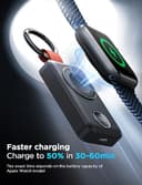 JOYROOM Kabelloses Ladegerät für Apple Watch Serie 11/10/9/8/7/6/5/4/3/2/1/SE/SE2/SE3, Ultra 3/Ultra 2/Ultra, 2000 mAh Magnetisches Powerbank für Apple Watch - 3