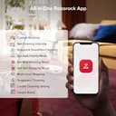 roborock Qrevo S5V Robot Vacuum Cleaner with Mop, FlexiArm Edge Mopping, 12,000Pa Suction, Dual Zero-Tangle System, Smart Obstacle Avoidance, 10mm Mop Lifting, All-in-One Dock, White - 9