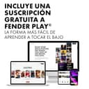 Fender Squier Debut Series Precision Bass Guitarra Bajo, Guitarra para Principiantes, con 2 Años de Garantía, Negro - 5