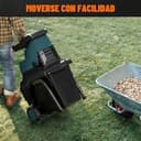DOVAMAN GT10 Trituradora de Ramas, Motor 2800W sin Escobillas, Rodillo de 8 Dientes, Hasta 45mm, Caja 55L, Silenciosa, Ideal para Jardines - con Protección de Sobrecarga - 6