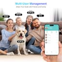 Healthkeep Scales for Body Weight with App 13 Body Composition Metrics, Digital Bathroom Scales with Bluetooth Weighing Scale, App Compatible with iOS Android 11 * 11 Iches (Blue) - 6