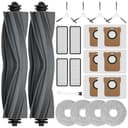 21 accesorios para robot aspirador Dreame L20 Ultra, juego de piezas de repuesto para L20 Ultra, 2 cepillos principales, 6 bolsas para el polvo, 4 almohadillas de limpieza, 4 filtros HEPA, 4 cepillos - 1