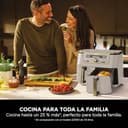 Ninja MAX Freidora de aire sin aceite con compartimento doble, 2 cajones, 9,5 l, sin aceite, Air Fry, Max Crisp, Roast, Bake, Reheat, Dehydrate, cestas antiadherentes, Piedra Dorada, DZ400EUSTGD - 6