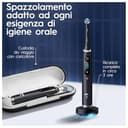 Oral-B Spazzolino Elettrico Ricaricabile iO 9 Nero Edizione Limitata, 1 Spazzolino Elettrico Oral B, 1 Testina Di Ricambio, Custodia Da Viaggio, Astuccio Magnetico - 4