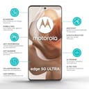 smartect TPU Schutzfolie 2 + 2 Stück für Motorola Edge 50 Ultra, Displayschutz + Kameraschutz, HD Panzerfolie Anti-Kratzer, Ultra-klar, Blasenfrei, Fingerabdruck kompatibel, Hüllenfreundlich - 5