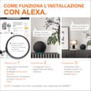 OSRAM SMART+ RGBW, lampada LED E27 con Matter over Wifi, appositamente progettata per ALEXA, sostituisce 100W, 2700-6500K, 16 milioni di colori RGB, confezione da 1 (non compatibile con app SMART+) - 3
