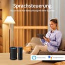 I-SHUNFA Wi-Fi Smart E27 LED Glühbirne,7W 800LM,AC 230V Stufenlos Dimmbar,Kaltes Warmweiß 2700K-6500K,Kompatibel mit Alexa Home,Kabellose und Sprachsteuerung (2er-Pack) - 5