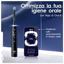 Oral-B Spazzolino Elettrico Ricaricabile iO 6 Nero e Rosa, 4 Testine per Spazzolino Elettrico, Confezione Doppia, 2 Spazzolini, Pulizia Denti Efficace - 6