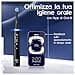 Oral-B Spazzolino Elettrico Ricaricabile iO 6N Nero, 1 Spazzolino Elettrico, 2 Testine Di Ricambio, Custodia Da Viaggio + 1 Dentifricio Oral-B Advanced Prevenzione Tartaro, Packaging may vary - 6