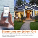 Amazon Basics Smarte LED-Glühbirne, farbenwechselnd, E27, 8W (entspricht 60W), funktioniert nur mit Alexa, 2 Stück, Mehrfarbig - 4