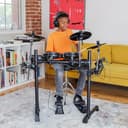 Alesis Turbo Mesh Kit - Batteria Elettronica con Pelli Mesh, 120 Suoni, 30 Tracce di Accompagnamento, Rack in Acciaio, Accessori - 11