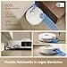 Dreame L10s Ultra Gen 3 Suction and Mop Robot with a Suction Power of 25,000 Pa, Extendable Side Brush and Mop, Self-Cleaning All-in-One Docking Station, App and Voice Control - 4
