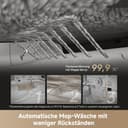 dreame X50 Ultra Complete Saugroboter mit Wischfunktion,20.000Pa Saugkraft,6 cm Hindernisfreiheit, mit Wischfunktion&Hebarem Wischmopp,KI-Hindernisvermeidung und 360° Navigation - 7